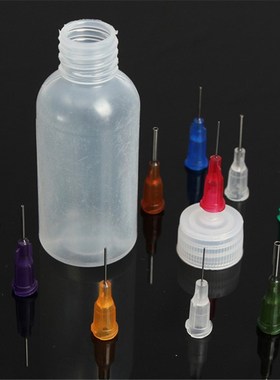 1Pc 30ml Transparent Polyethylene Needle Dispensing Dispense
