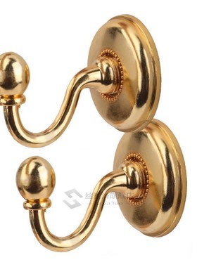 1 pair Retro Glass Curtain Holdback Wall Tie Back Hook Hange