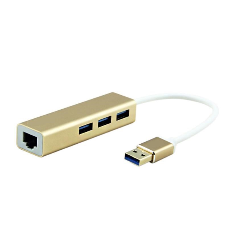3.0 HUB to RJ45 Lan Card Gigabit Ethernet Network Adapter wi