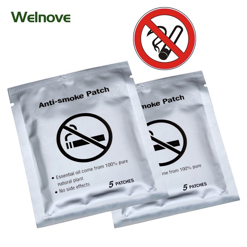 5/10/20pcs Natural Herbal Nicotine Patch Quit Smoking Cessa