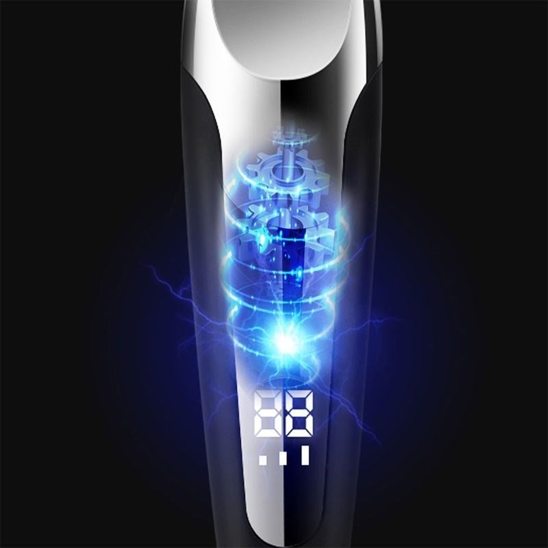 Professional Hair Clippers Men T-Blade Beard Trimmer with