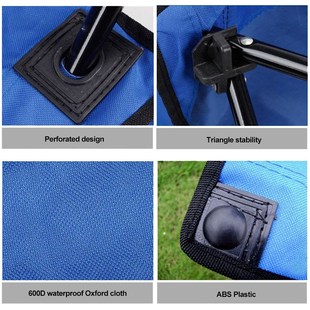 Deck Backrest Lightweight Chair Armrest Beach Folding