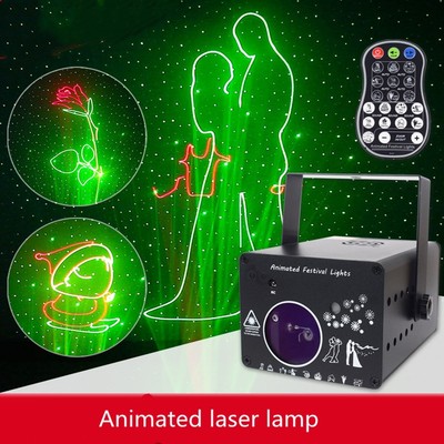 3D Laser Light Rgb Colorful Dmx 512 Scanner Projector Party