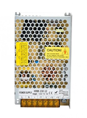 DC12V/12.5A To 150W 100~115VAC/2.4A or 200~230VAC/1.2A light