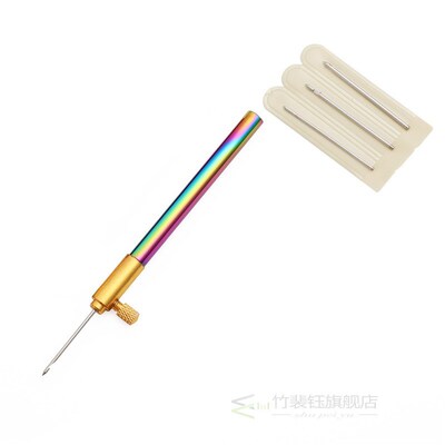 Embroidery Beading Tambour Crochet Hook with 3 Size Needles