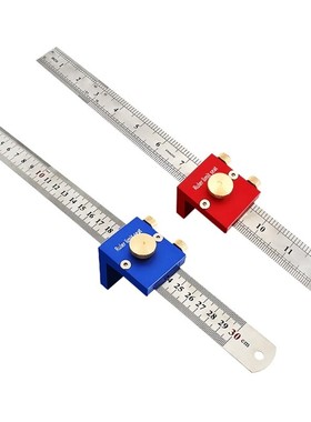 30 Cm /12In Woodworking Positioning Ruler Gear Block Woodwor