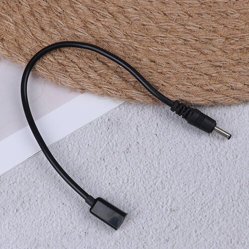 1pc 20cm DC Power Micro Usb Female Socket To Dc  Male Plug