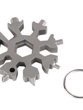 Portable 18 In 1 Multifunction Mini Tool Snowflake Multi Poc