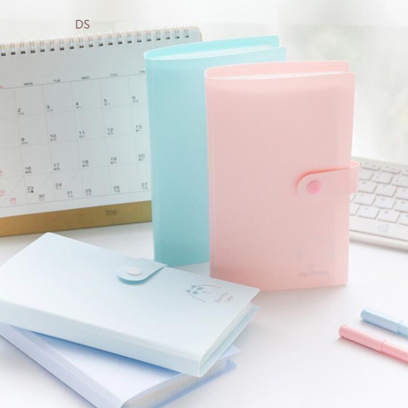 240 Pockets Capacity Lomo Card Holder Photocard Book Card St