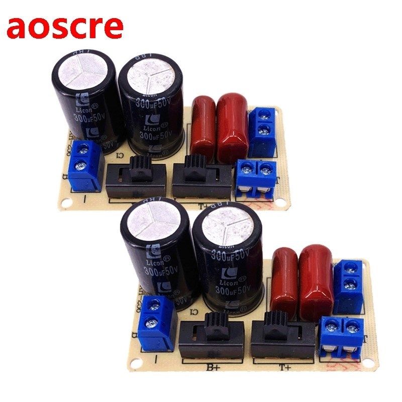 2PCS 150W 2-Way  2500Hz Treble Bass DIY Speaker Filter Circu