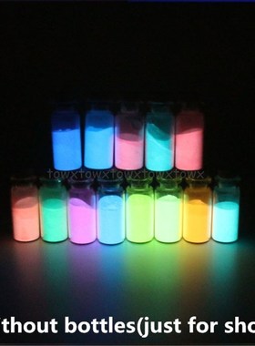 14 Colors Acrylic Paint Glow in the Dark gold Glowing paint