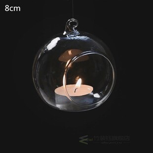 creative candle stand home decorative Crystal glass candle h