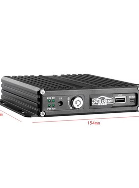 New Style Realtime Auto Taxi Bus Mobile DVR Encrption 4CH Au