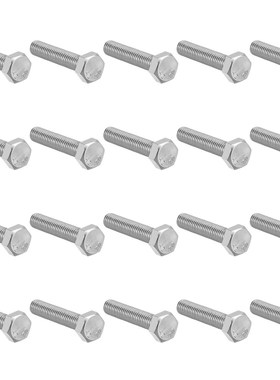 M8 Thread 35mm 304 Stainless Steel Hex  Screws Bolts Fastene