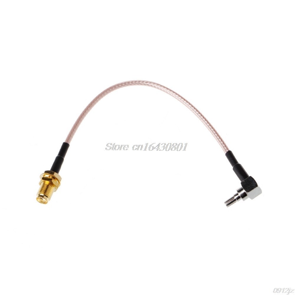 RF SMA Switch CRC9 Pigtail Cable SMA Female Bulkhead Connect
