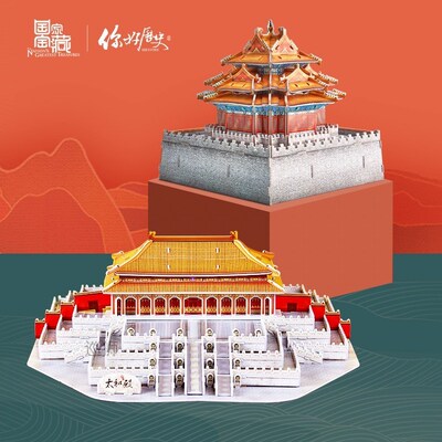 Hello history of the Forbidden City 3D scene p