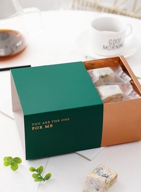 Green moon cake mung bean cake packing box Madeleine pineapp