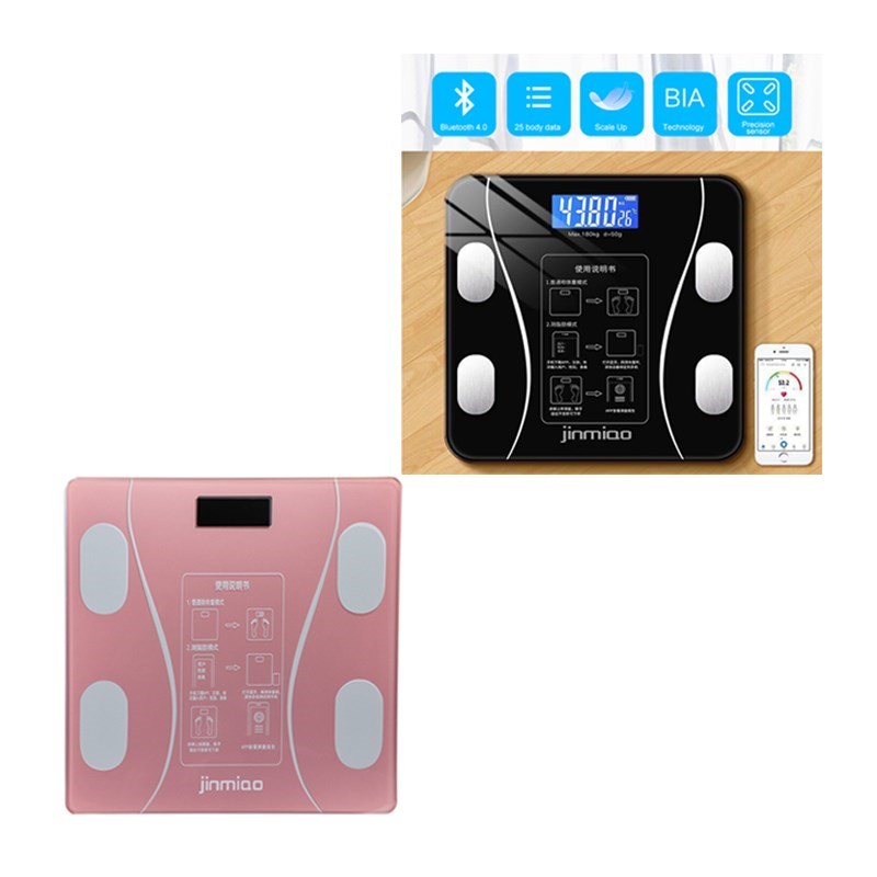 Smart Body Fat Scale Digital Weight Scale Wireless Can Conne