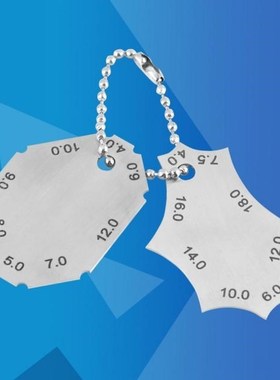 Stainless Steel Cam Welding Gauge Throat Depth Length Protra