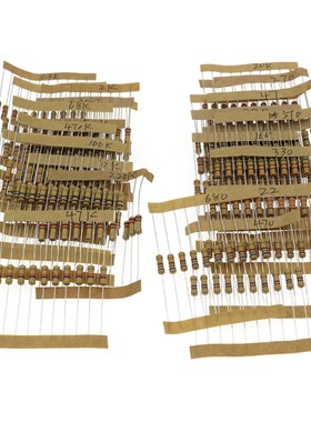 300PCS 30 Values 1/2W Carbon Film Resistors Kit 5% Metal Res