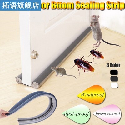 1PC Under Door Draft Guard Sound Insulation Door Window