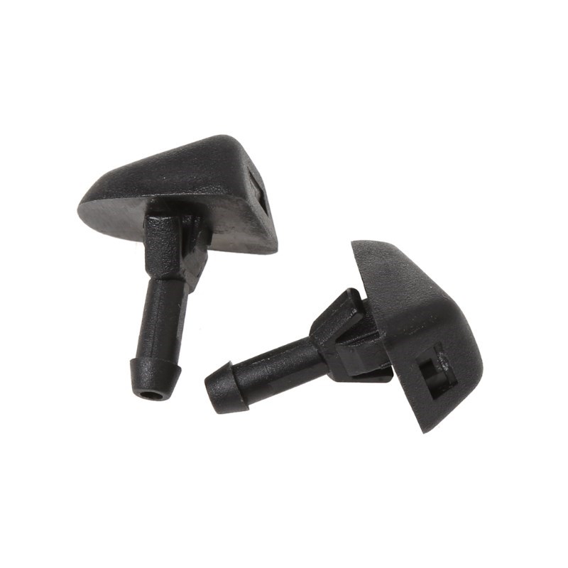 2 Pcs Windshield Washer Wiper Water Spray Nozzle Jet 适用于