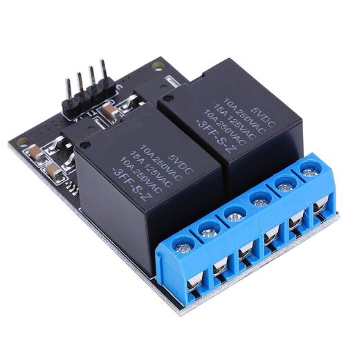 2-Channel Bistable Self-Locking Trigger Board Button MCU Low