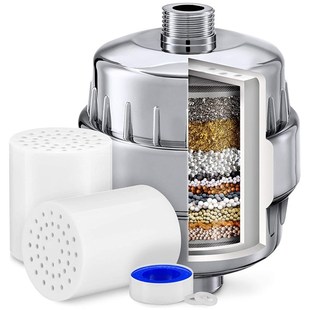 15 Stage Shower Filter - Water Softener Shower Head Filter