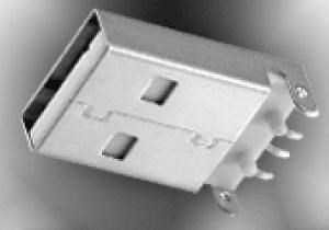 KUSBX-SMT2AP1S-B [USB Connectors A TYPE SMT BLK PLUG .9mm PO