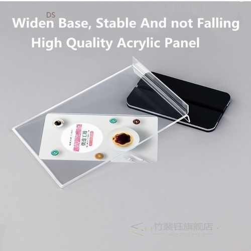 A6 Clear Plastic Acrylic Table Menu Stand, Card Display, Upr