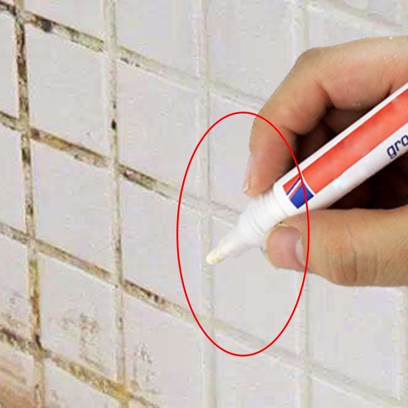 Home Tile Grout Marker Repair Wall Pen White Grout Marker Od
