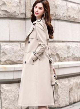 FTLZZ New Autumn Winter Women Turn-down Collar Double Breast