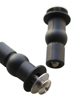 Hot Toilet Seat TOP FIX Seat Hinge Hole Fixings Well Nut Scr