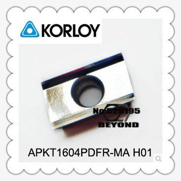Korloy APKT1604PDFR-MA H01 APKT1604PDFR APKT1604 PDFR APKT 1