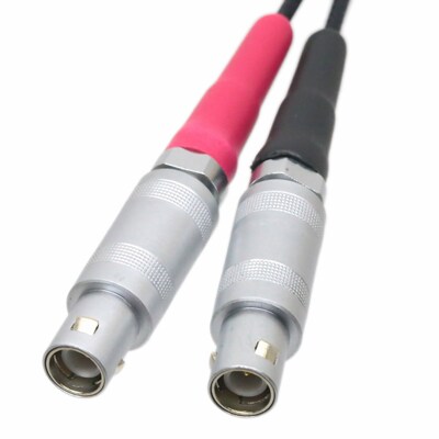Cable Dual Lemo-00S 00 to Lemo-1S  ltrasonic NDT TOFD SF GE