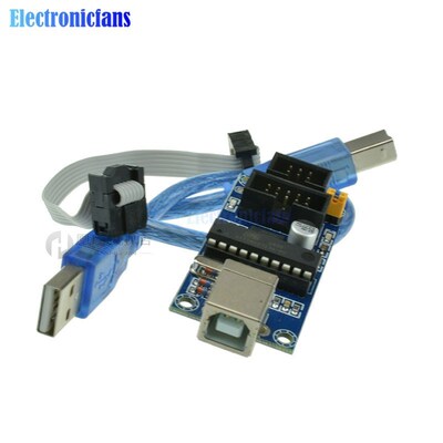 1Set USBTiny USBtinyISP AVR ISP Programmer Bootloader For Ar