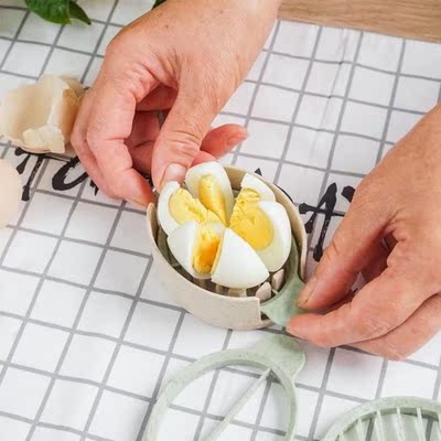 Egg Slicer Sectioner Multifunction Kitchen Cutter Mold Flowe