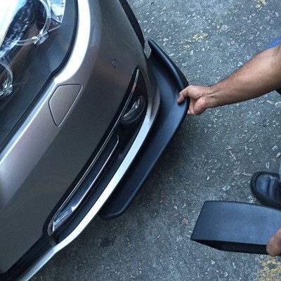 Car Shovels Bumper Spoiler Front Decorative Wing FOR Mercede