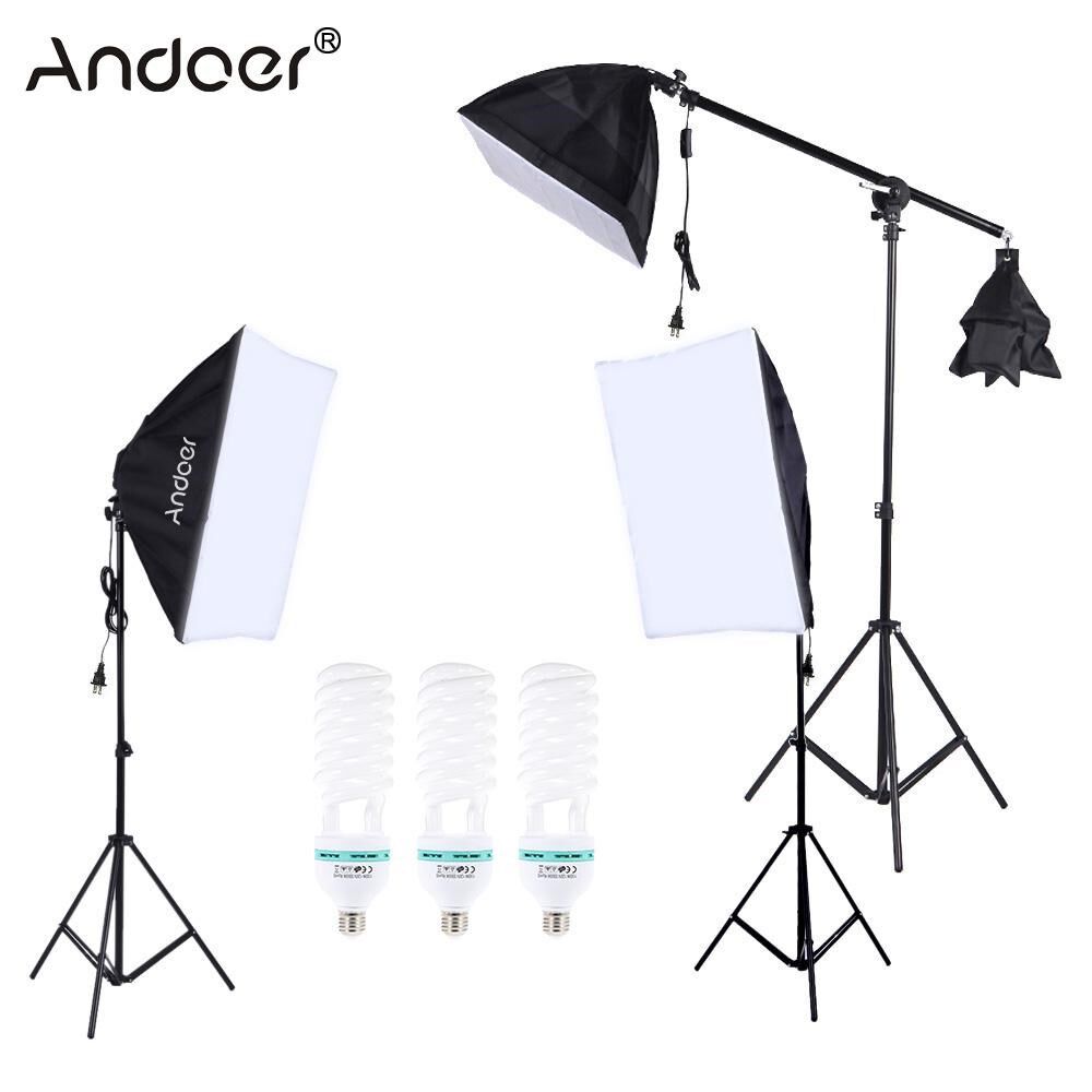 Andoer Professional Photography Photo Studio Lighting Kit w