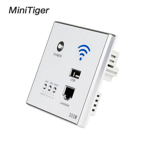 300M 110~250V New White USB Socket Wireless WIFI USB Chargin