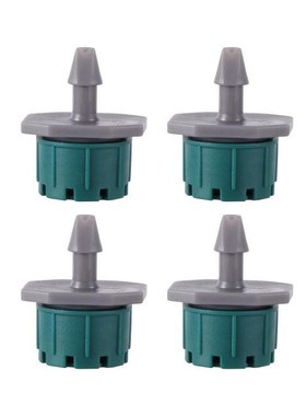 100 Pcs Adjustable 8-hole Green Drippers Garden Potted Plant