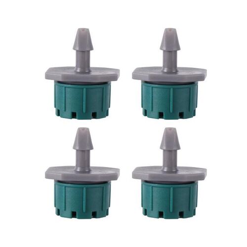 100 Pcs Adjustable 8-hole Green Drippers Garden Potted Plant