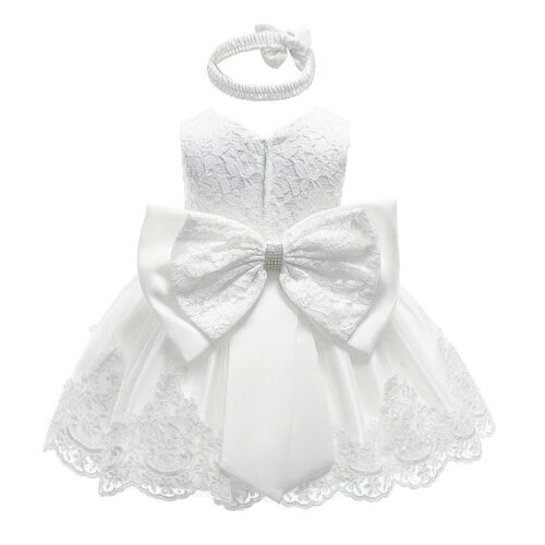 BaBy princess cake skirt child gown Bow - year old lace