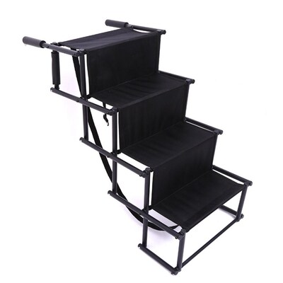 Portable Dog Car Step Stairs Ladder Folding Pet Ladder Ramp