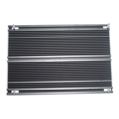 Pre-drilled heat sink cooling radiators for quantum boards