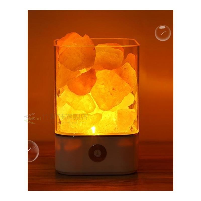 USB Crystal Light Natural Himalayan Led Lamp Salt Lamp Air P