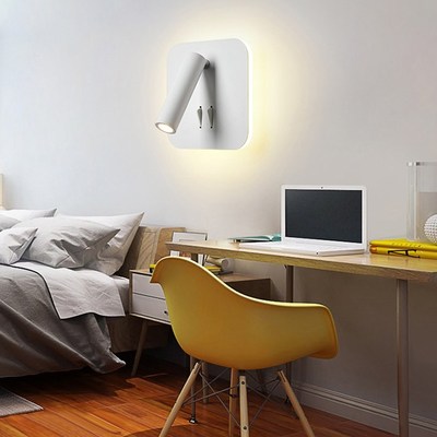 Bedside reading lamp wall lamp led hotel Nordic minimali bed