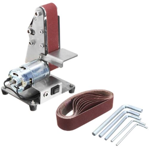 350W Mini Electric Belt Machine Sander Sanding Grinding Poli