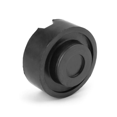 Car Black Jack Rubber Pad Anti-slip Rail Adapter Support Blo