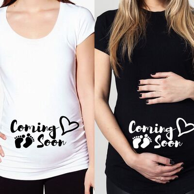 Coming Soon Pregnancy Announcement Shirt Pregnancy Reveal Ma